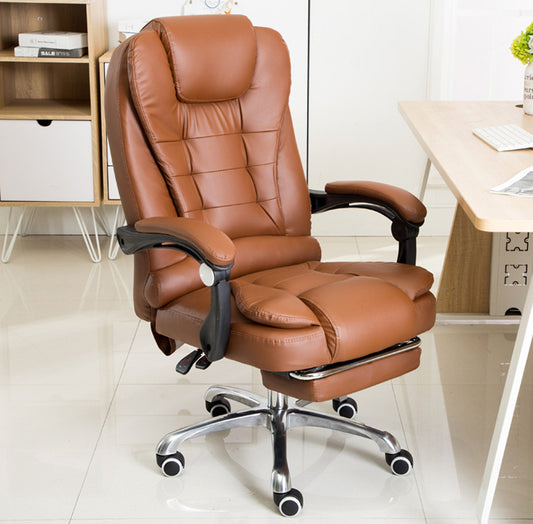 Office Chair Recliner Lift Ergonomic Swivel Chair Household Computer Chair Simple Chair - globaltradeleader