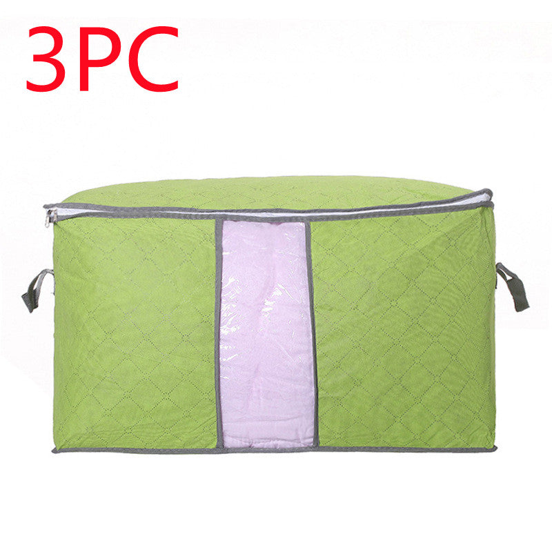 Storage Bag  Quilt Storage Bag Moving Packing Bag Clothes Sorting Bag  Clothing Duffel Bag