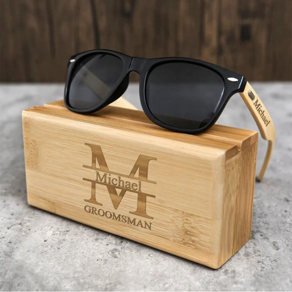 496. Personalized Wooden Sunglasses