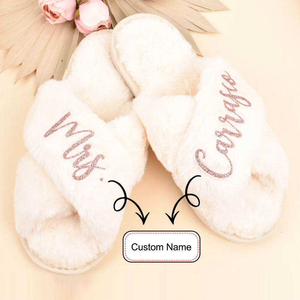 497. Personalized Winter Slipper