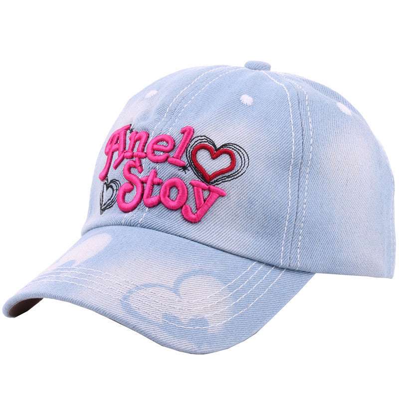 Fashion Casual Cowboy Hat Female Sun Hat Summer Sun-proof Peaked Cap - globaltradeleader