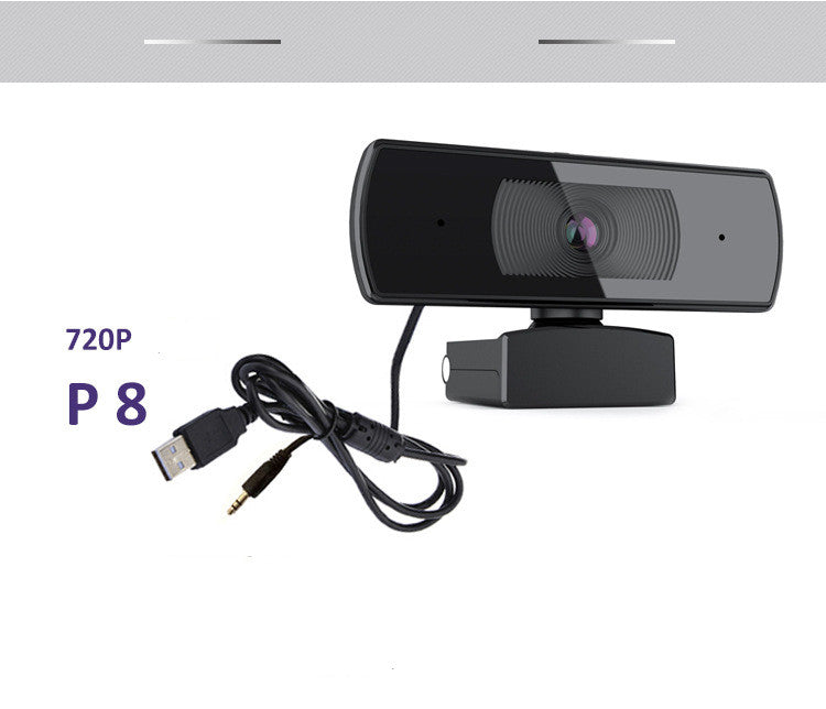 4K HD AF Autofocus USB Computer Camera Built-In Microphone With Privacy Cover