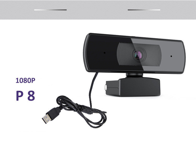 4K HD AF Autofocus USB Computer Camera Built-In Microphone With Privacy Cover