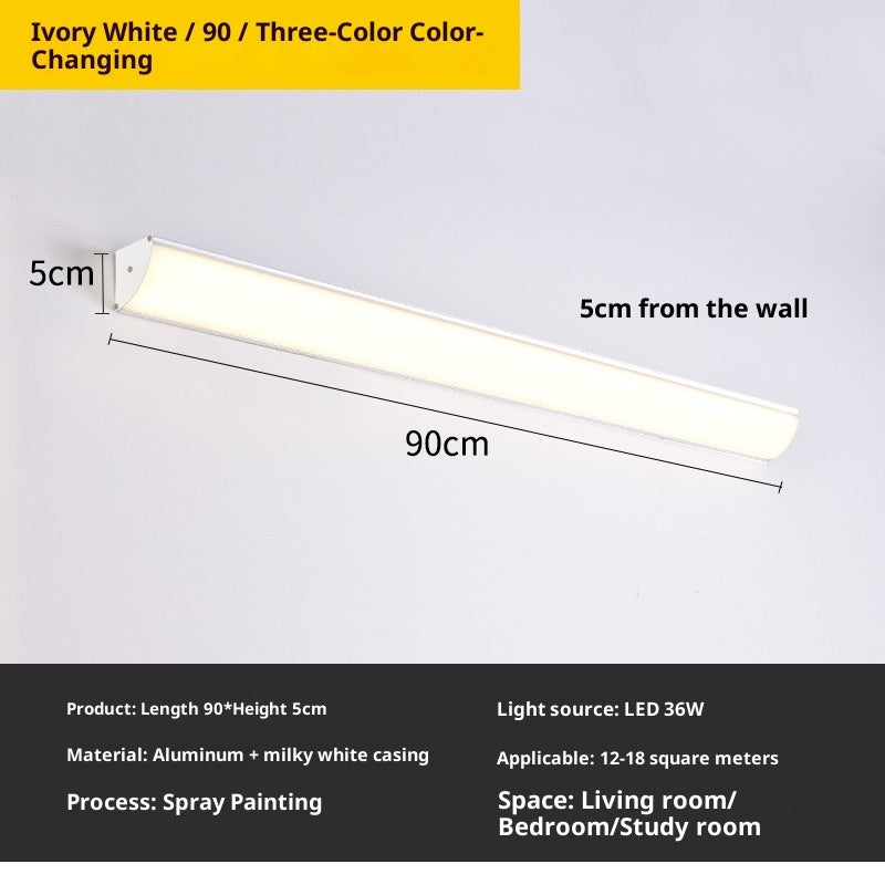 Surface-mounted Outdoor Sensor Light, Waterproof Strip Wall Lamp - globaltradeleader