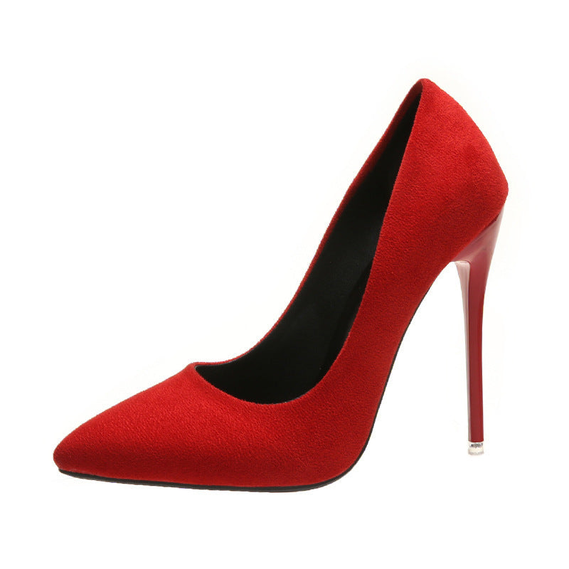 Fine Heel Pointed Toe Single Shoes Female - globaltradeleader