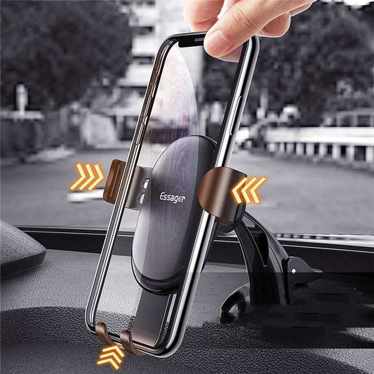 Magic Clip Suction Cup Gravity Car Bracket Air Outlet Car Navigation Bracket