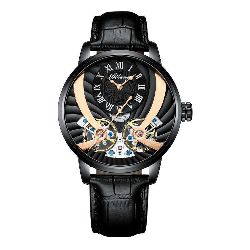 New Men's Automatic Hollow Mechanical Watch - globaltradeleader