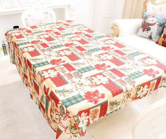 Fabric Tablecloth Italian Christmas Table Decorations