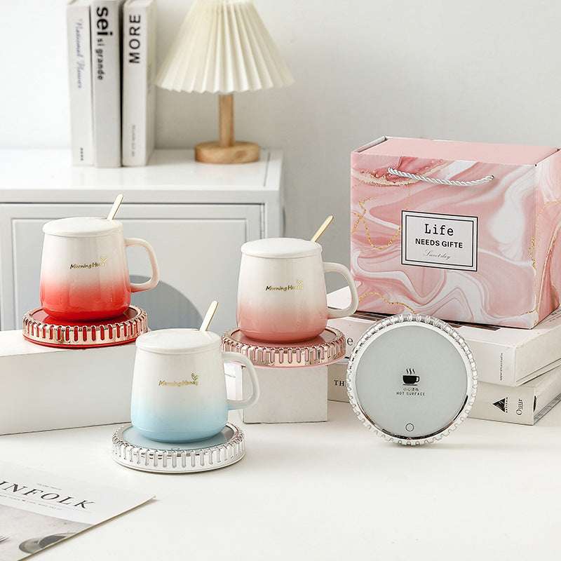 Ceramic Set Thermal Insulation Heating Thermal Cup Pad - globaltradeleader