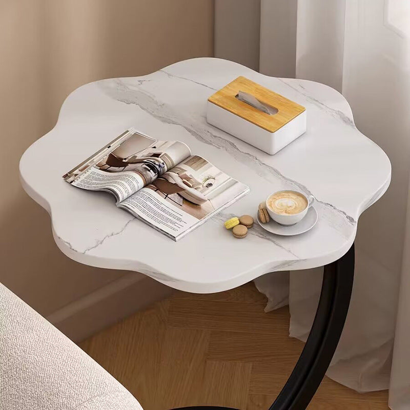 Small Coffee Table Home Living Room Table Floor Creative Double Layer Small Round Table - globaltradeleader