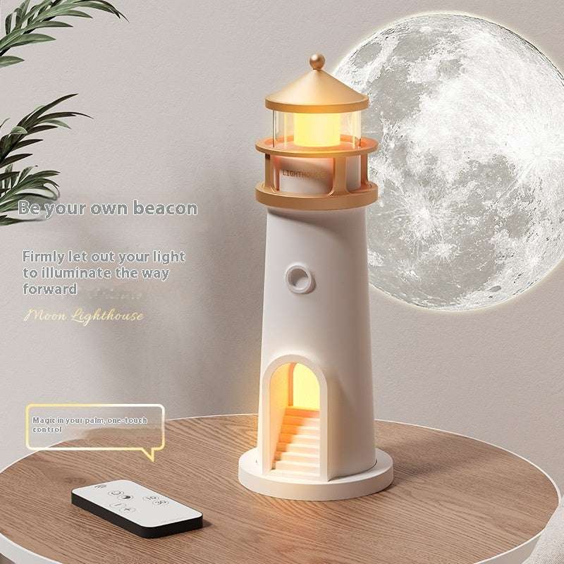 Human Body Induction Atmosphere Moonlight Lighthouse Table Lamp - globaltradeleader