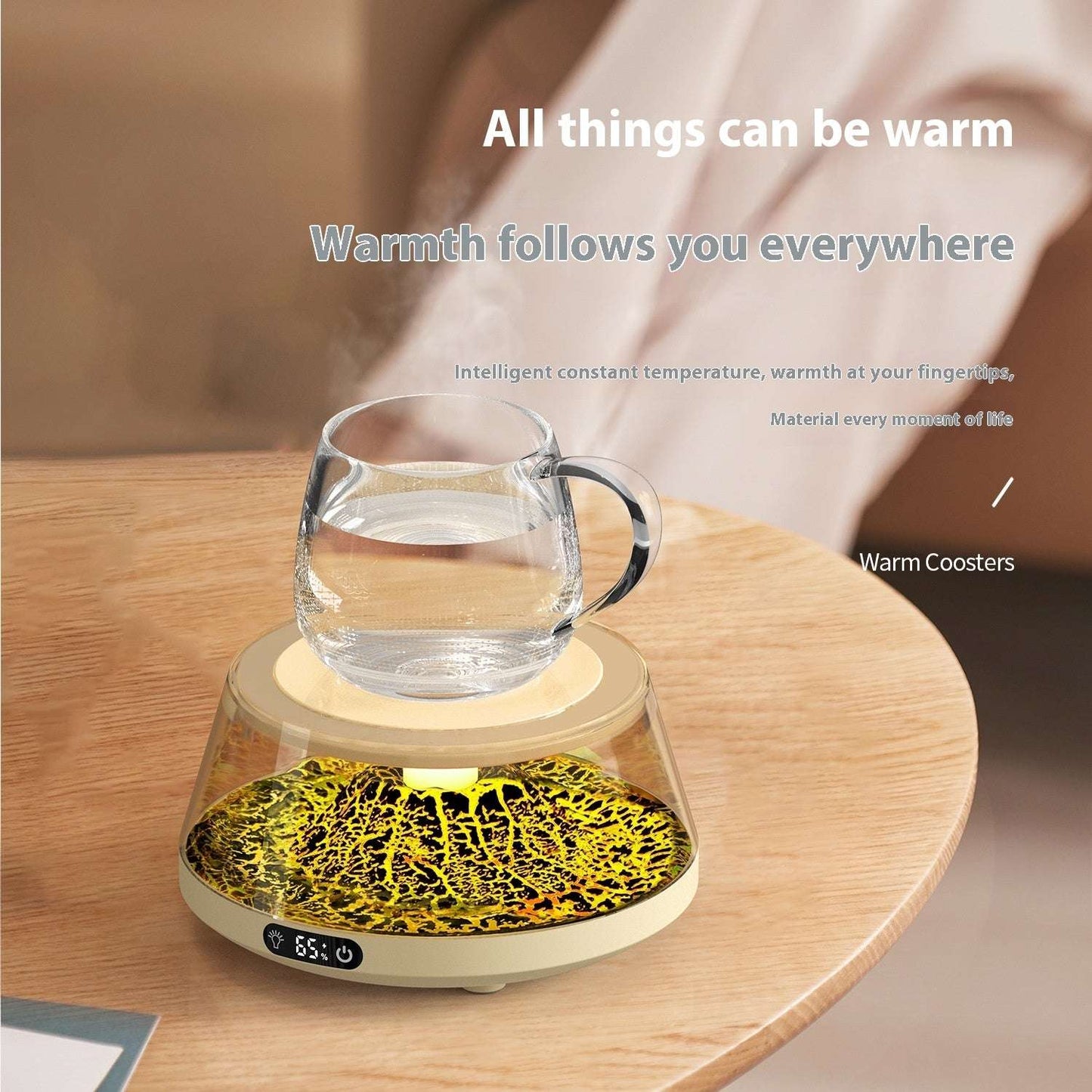 Intelligent Constant Temperature Heating Cup Warming Holder - globaltradeleader