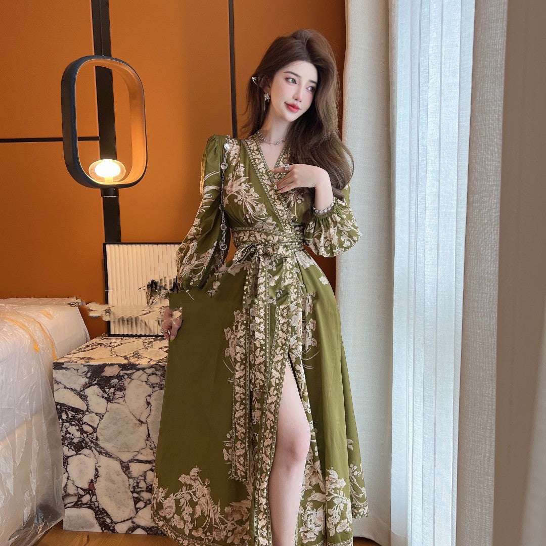 Big Flower Noblewoman Court Dress