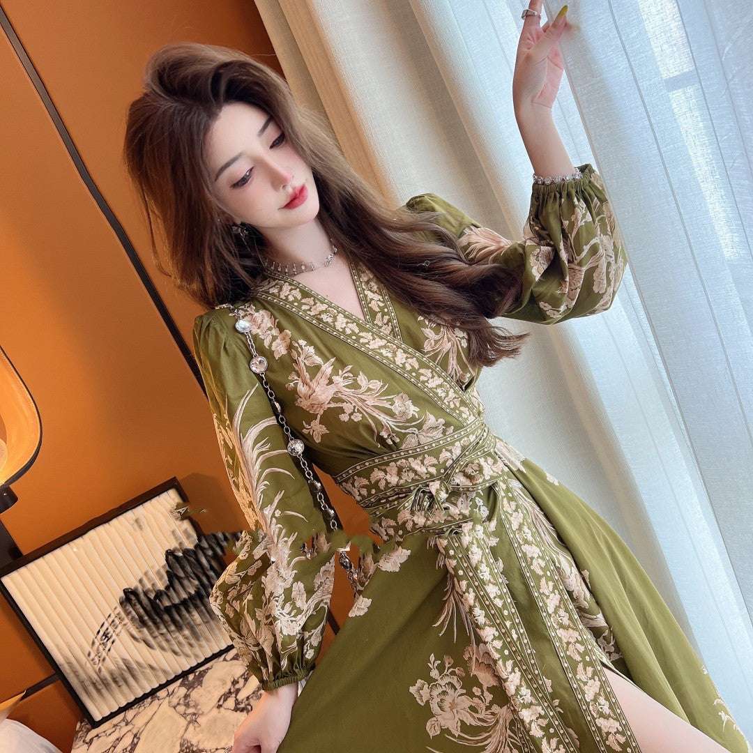 Big Flower Noblewoman Court Dress