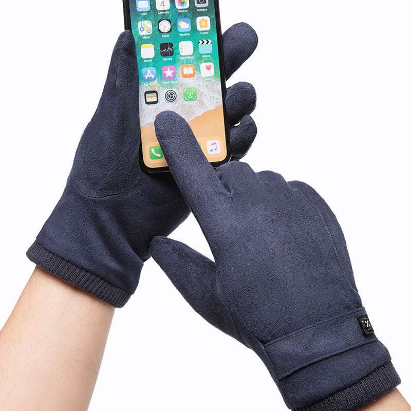 Autumn And Winter Padded And Thickened Warm Gloves - globaltradeleader