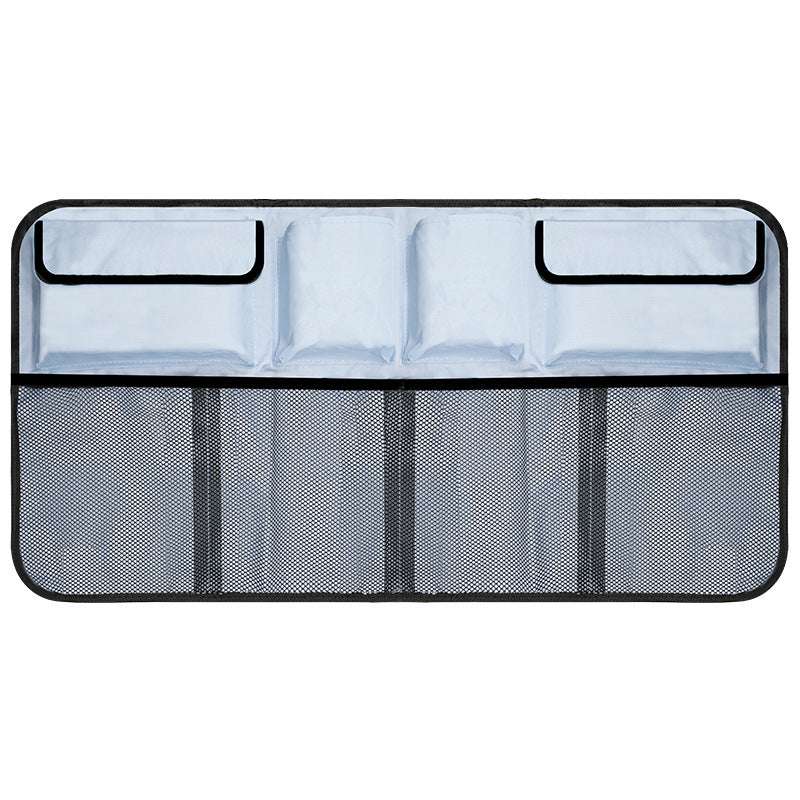 Large-capacity SUV Rear Seat Back Bag Sundries Storage Bag With Net Pocket