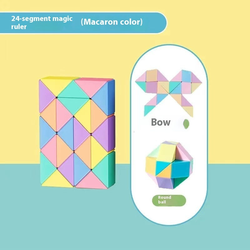 Glass Rubik's Snake Full Set Detachable Toys - globaltradeleader