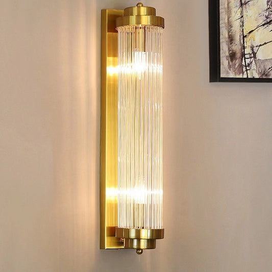 LED Bedroom Bedside Light Luxury Crystal Wall Lamp - globaltradeleader