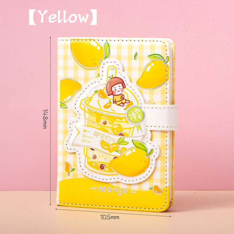 Cute Magnetic Buckle Notebook Girl Heart Hand Ledger