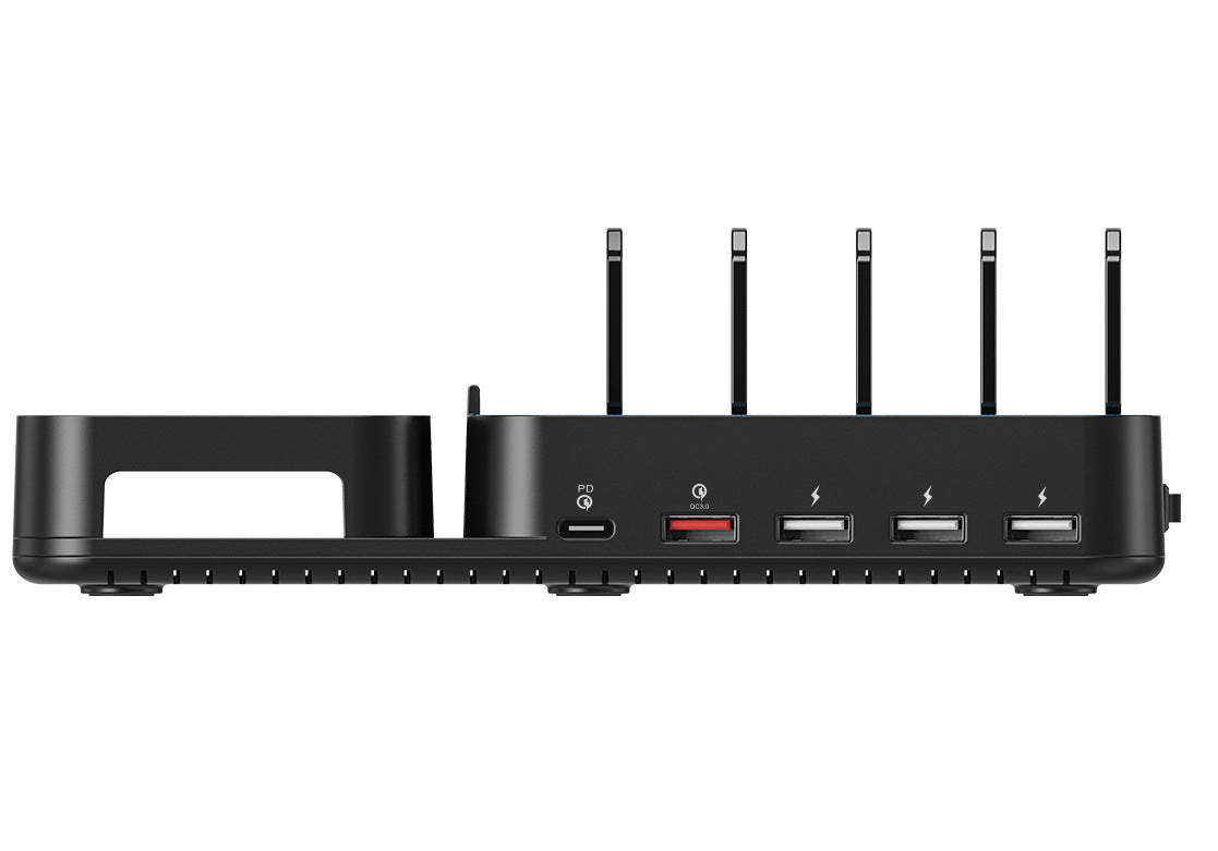 5-port Wireless USB Charger For Tablet Mobile Phone Digital Devices