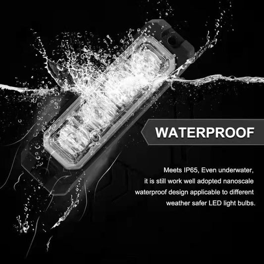 5-wire Synchronization Function Truck Side Strobe High-power Warning Light