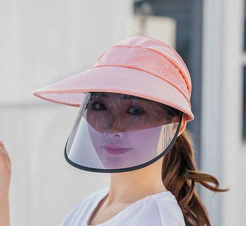 Cycling protective sun hat