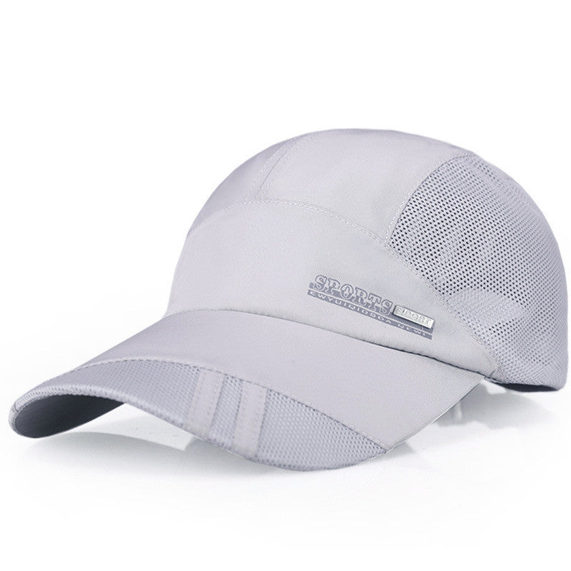 Outdoor Sports Quick Drying Sunscreen Baseball Net Cap - globaltradeleader