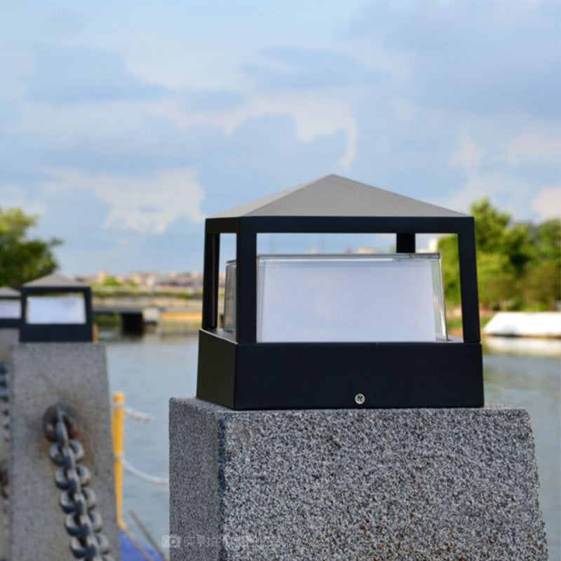 Outdoor Aluminum Wall Pillar Lamp - globaltradeleader