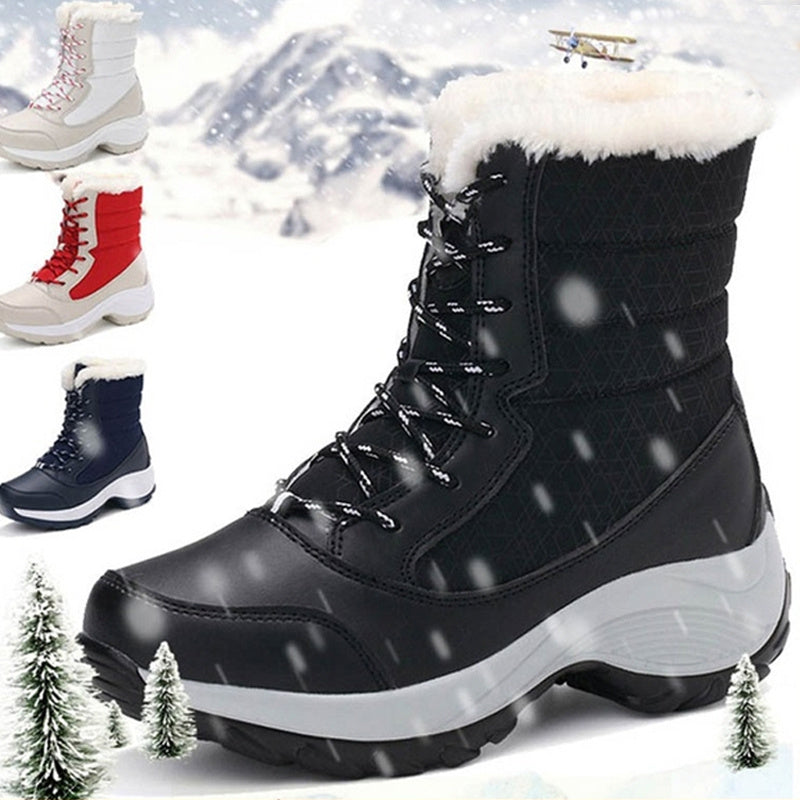 Snow Boots Plush Warm Ankle Boots For Women Winter Shoes - globaltradeleader