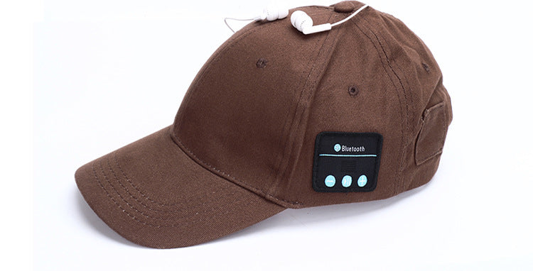 Wireless Headphones Bluetooth Earphone MusicCap Men Women Outdoor Leisure Hands-free Call Baseball Hat For Mobile Phone - globaltradeleader