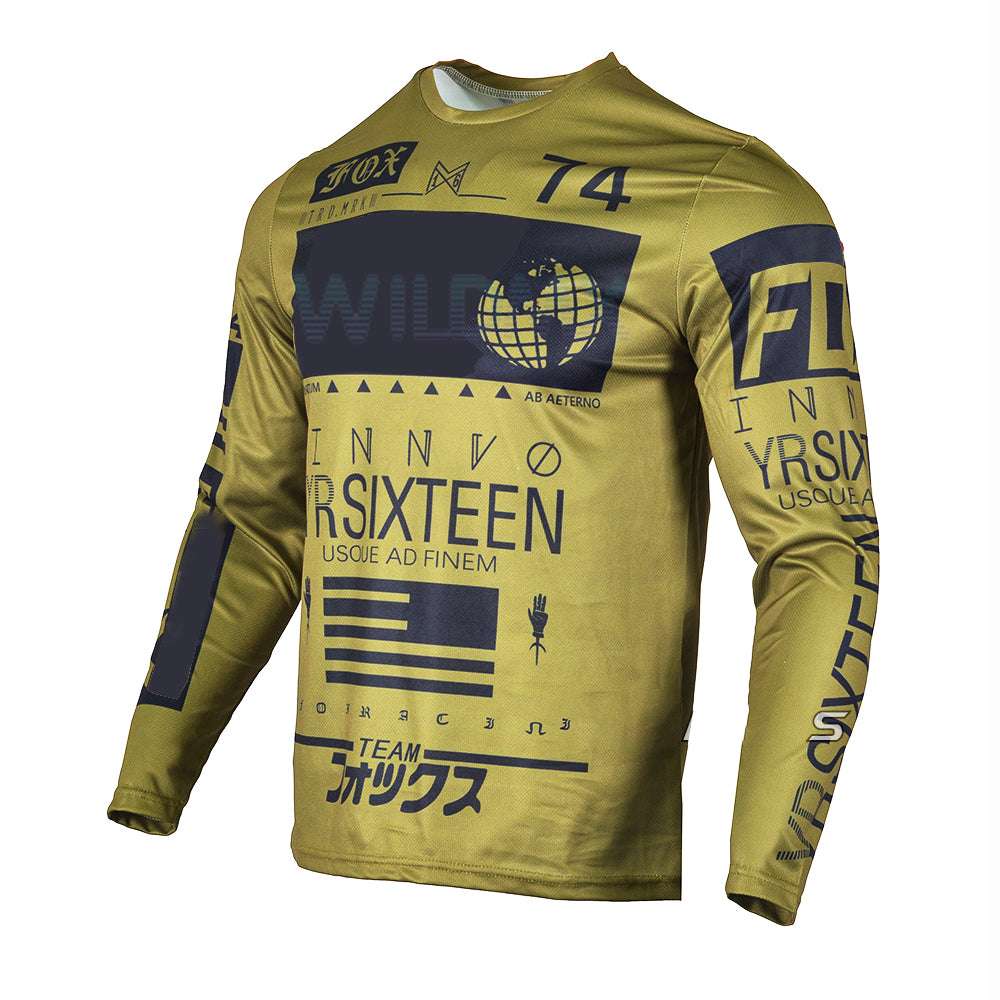 Short Sleeved Cycling Jersey Suit Summer Road Bike Cycling Shirt Mens Breathable