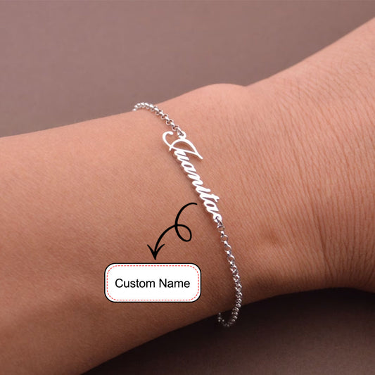 514. Minimalist Name Bracelet