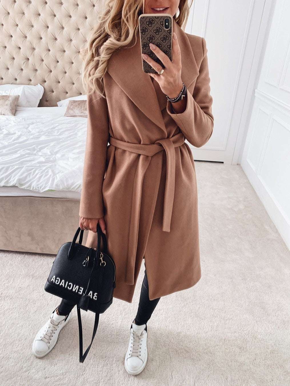 Woolen coat trench coat - globaltradeleader