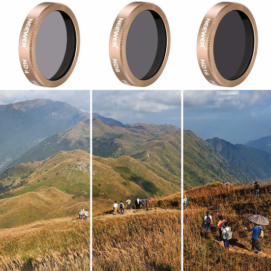 Neewer 3 Pieces Neutral Density ND Filter Kit for Autel X-Star, X-Star Premium Drones