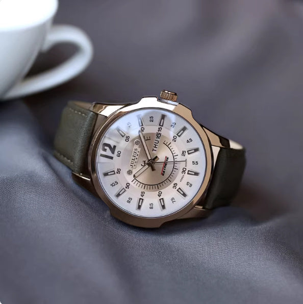 Fashion Calendar Week Quartz Handsome Men's Watch - globaltradeleader