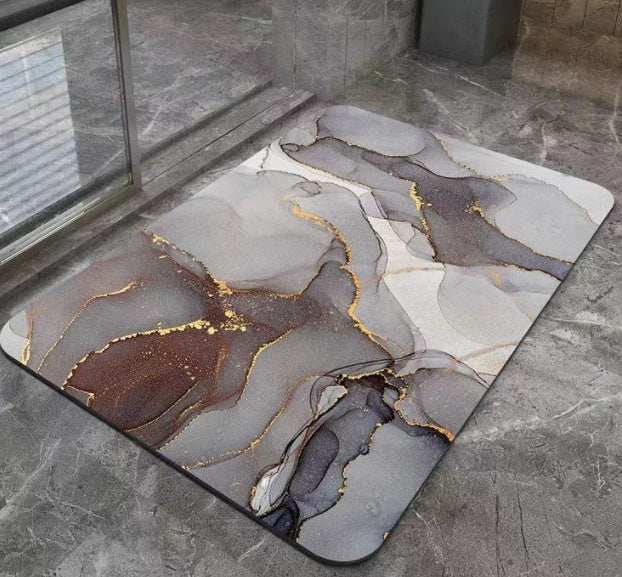 Diatom Mud Soft Entrance Bathroom Absorbent Foot Pad - globaltradeleader