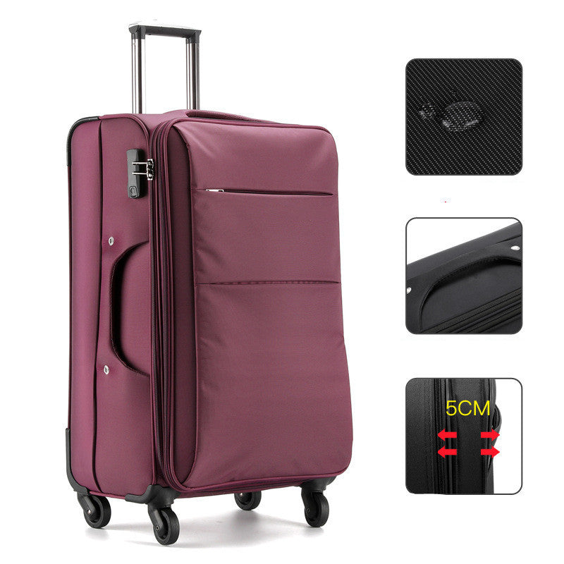 Business Luggage Oxford Bra Bar Large Capacity Password - globaltradeleader