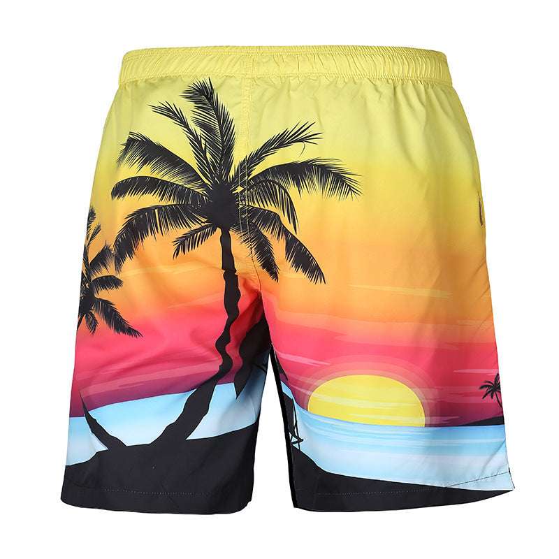 Beach Shorts printed mesh Capris - globaltradeleader