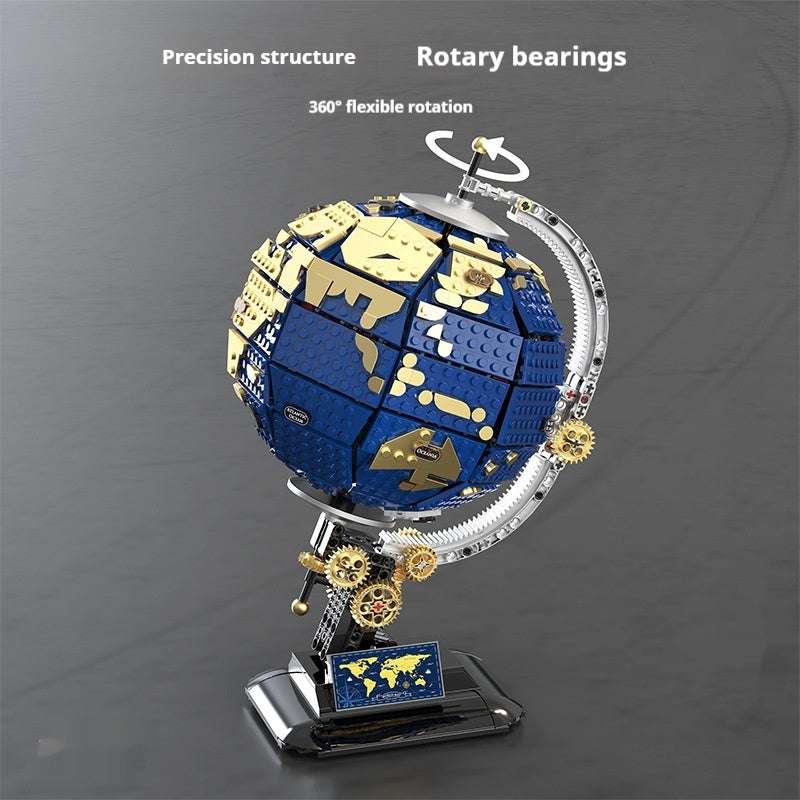 T1008 Discovery Series Earth Instrument Assembled Building Blocks Children's Educational Toy Decoration Gift - globaltradeleader