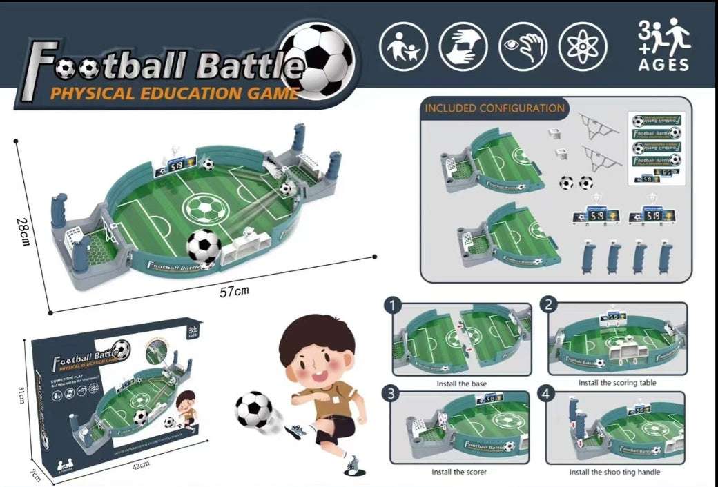 Children's Educational Double Competitive Large Football Station - globaltradeleader