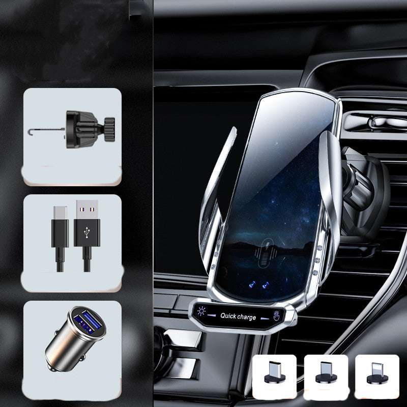 Car Wireless Charger, Mobile Phone Holder, Auto Sensor