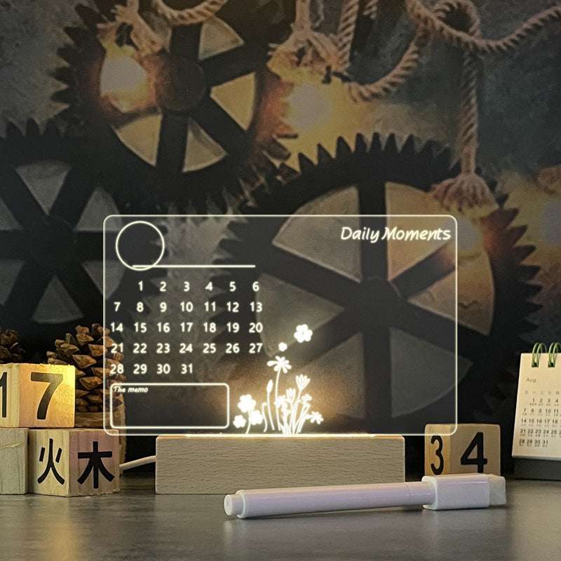 Creative Note Board Creative Led Night Light USB Message Board Holiday Light With Pen Gift For Children Girlfriend Decoration Night Lamp