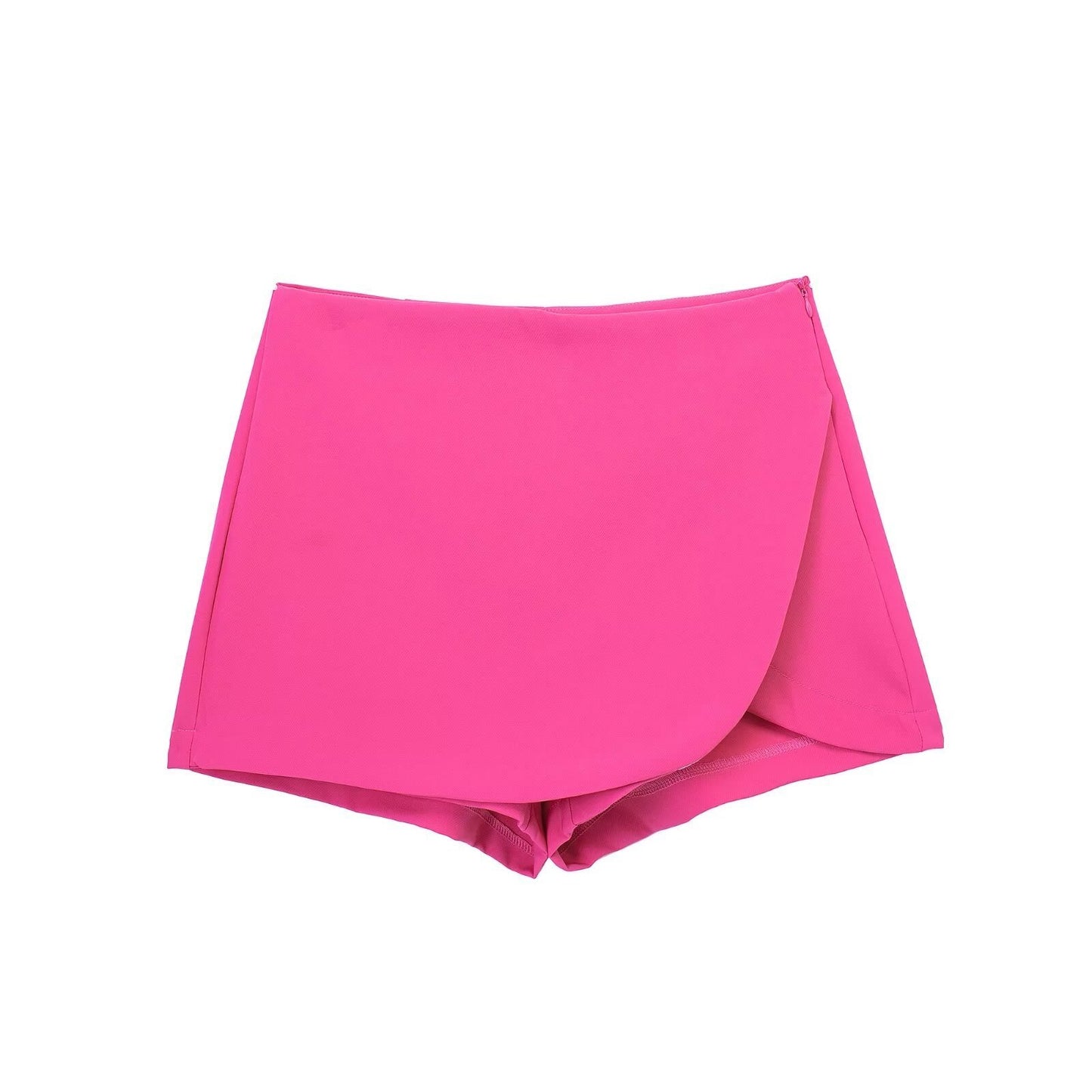 Women's High Waist Asymmetric Short Pantskirt - globaltradeleader