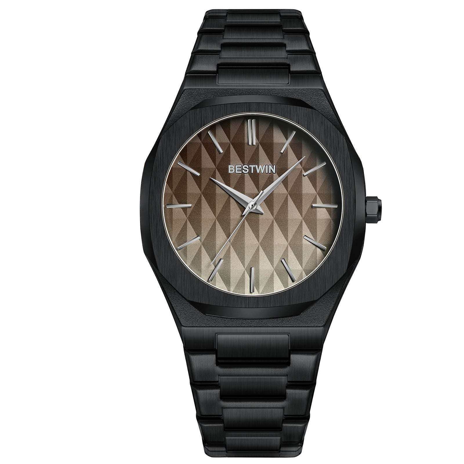 Embossed Dial Fashion Men's Watch - globaltradeleader