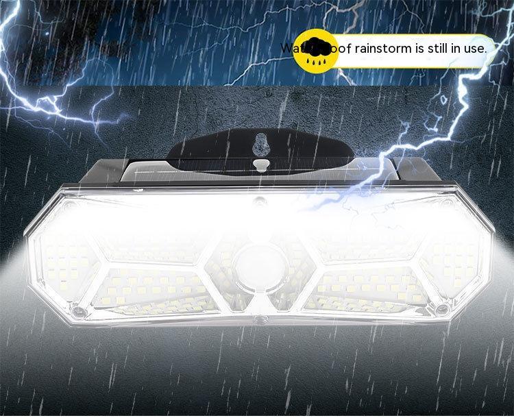 Solar Human Body Induction Lamp Outdoor Waterproof Street - globaltradeleader