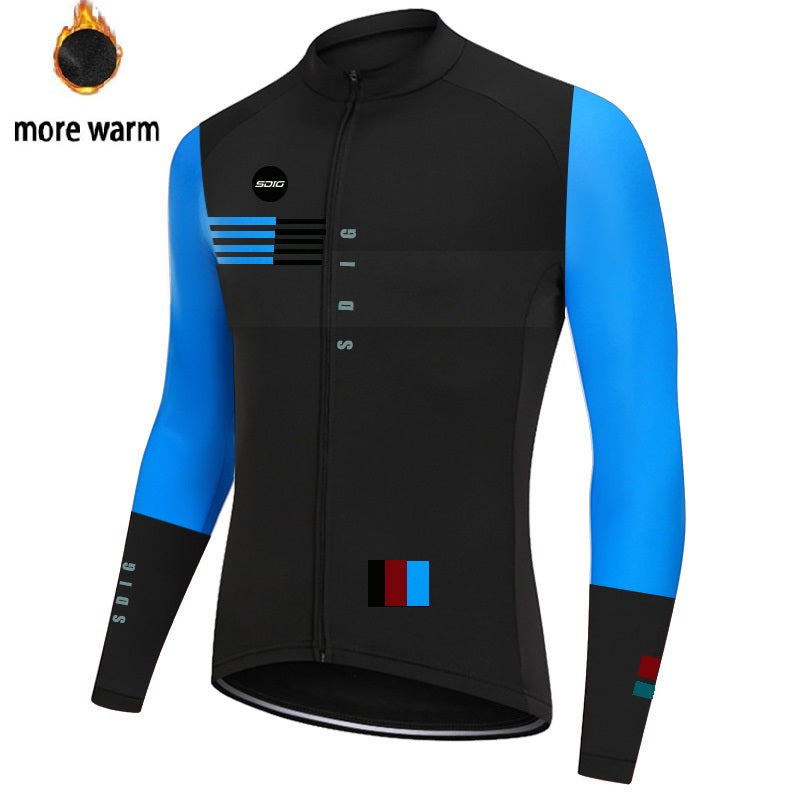 New Racing Suit Riding Downhill Jacket Fleece Warm