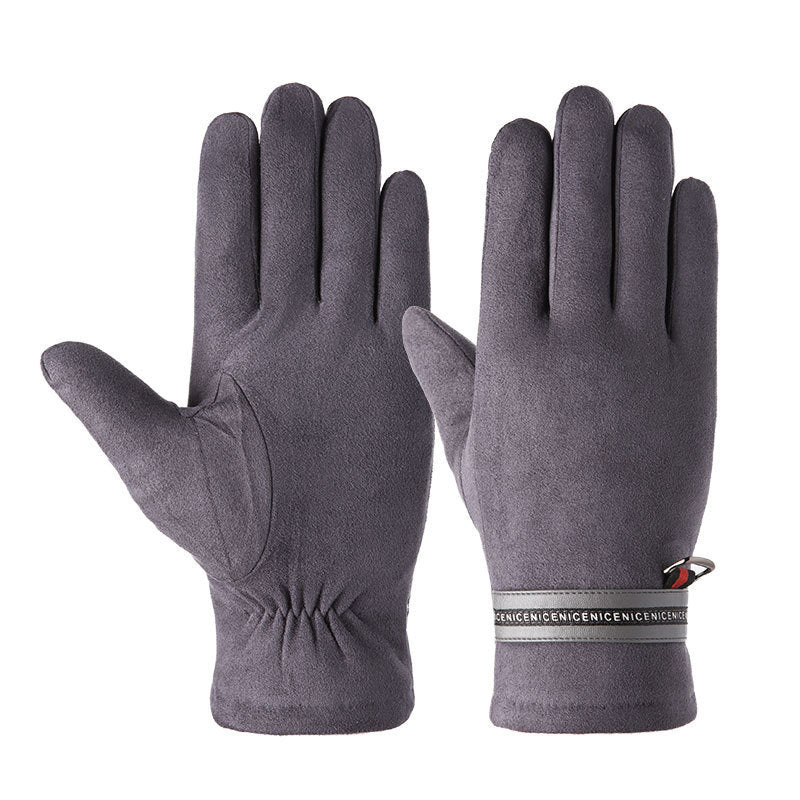 Autumn And Winter Padded And Thickened Warm Gloves - globaltradeleader
