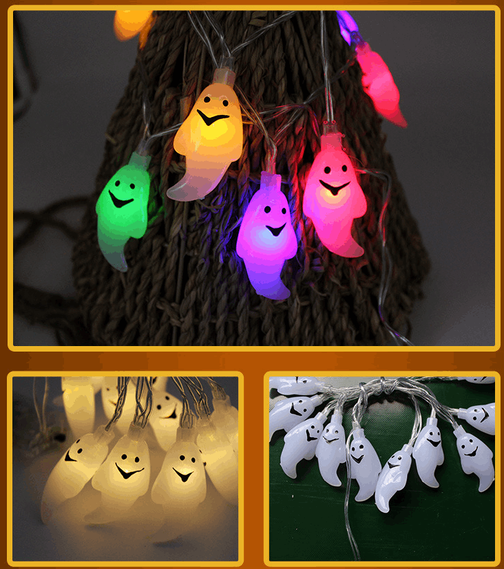 Halloween Decoration Pumpkin Light LED String Lights Lantern