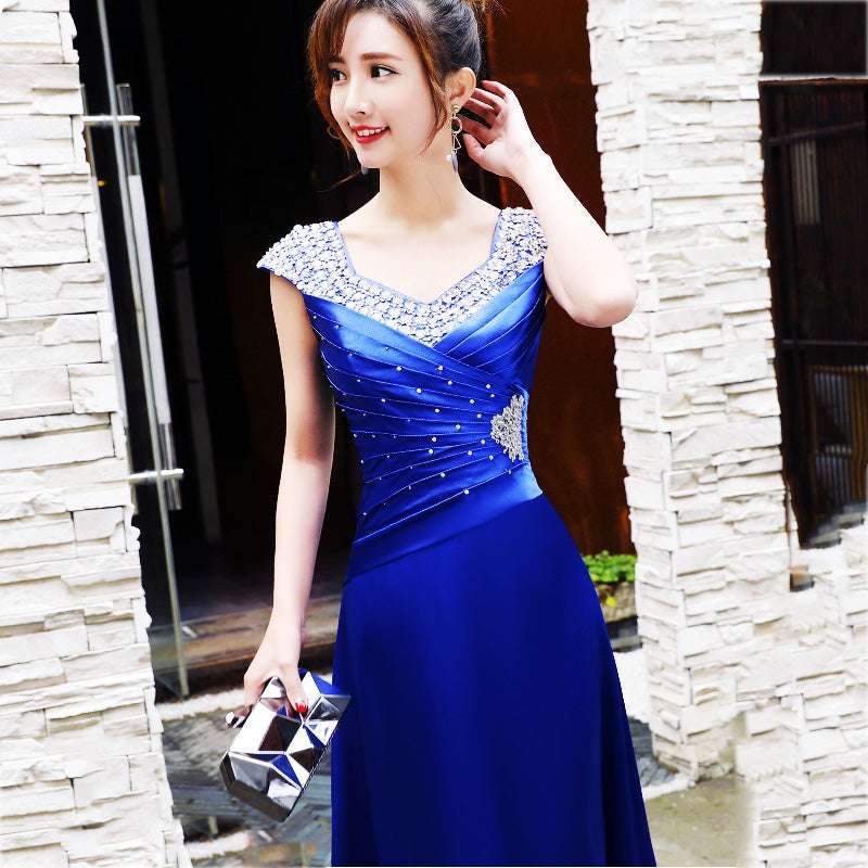 Evening dress fashion dress long style atmosphere - globaltradeleader