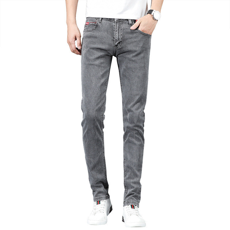 Men's Fashion Slim Stretch Pencil Jeans - globaltradeleader